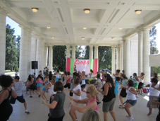 Zumba with Salsa Central at Cheesman Park, Denver August 2010